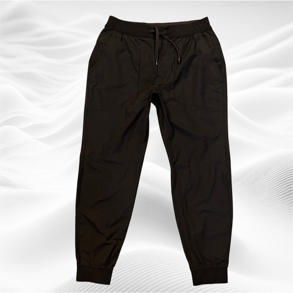 Lululemon ABC Jogger Men Large‎ 30" X28" Warpstreme Drawcord Gym Golf Athleisure - Picture 1 of 8